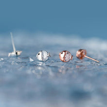 Load image into Gallery viewer, Zikonia Fisch Ohrstecker aus Silber