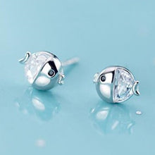 Load image into Gallery viewer, Zikonia Fisch Ohrstecker aus Silber