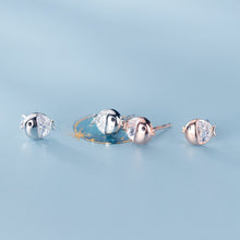 Load image into Gallery viewer, Zikonia Fisch Ohrstecker aus Silber