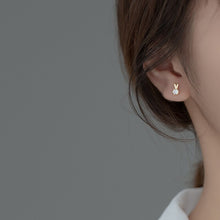 Load image into Gallery viewer, Hasen Karotten Ohrstecker aus Silber