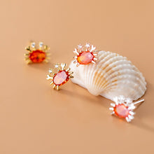 Load image into Gallery viewer, Krabben Ohrstecker aus Silber