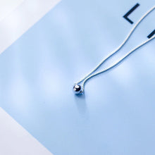 Load image into Gallery viewer, Kugel Halskette aus Silber