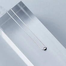 Load image into Gallery viewer, Kugel Halskette aus Silber