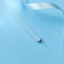 Load image into Gallery viewer, Kugel Halskette aus Silber