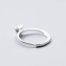 Load image into Gallery viewer, Doppel Schmetterling Ring aus Silber