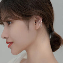 Load image into Gallery viewer, Silver Chain Earrings