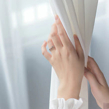 Load image into Gallery viewer, Ketten Ring aus Silber