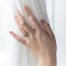 Load image into Gallery viewer, Ketten Ring aus Silber