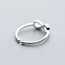 Load image into Gallery viewer, Unendlichkeits Ring aus Silber