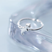 Load image into Gallery viewer, Dinosaur Ring made of Silver