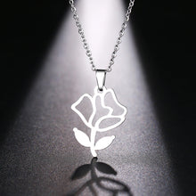Load image into Gallery viewer, Flower necklace