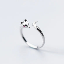 Load image into Gallery viewer, Silver Fox Ring