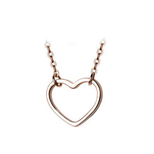 Load image into Gallery viewer, Herz Halskette aus Silber