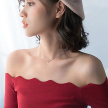 Load image into Gallery viewer, Herz Halskette aus Silber