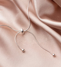 Load image into Gallery viewer, Silver Ribbon Bracelet