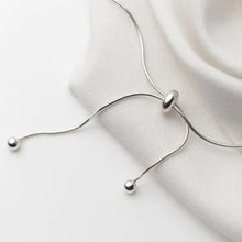 Load image into Gallery viewer, Silver Ribbon Bracelet