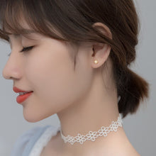 Load image into Gallery viewer, Stern Ohrstecker aus Silber