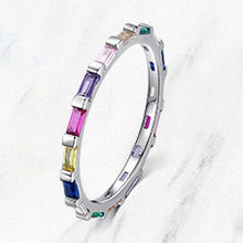 Load image into Gallery viewer, Zirkonia Ring aus Silber