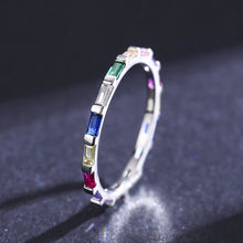 Load image into Gallery viewer, Zirkonia Ring aus Silber