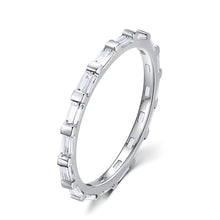 Load image into Gallery viewer, Zirkonia Ring aus Silber