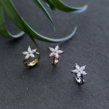 Load image into Gallery viewer, Stern Ohrringe aus Silber