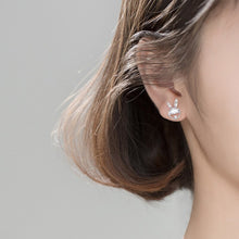 Load image into Gallery viewer, Hasen Ohrstecker aus Silber