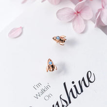 Load image into Gallery viewer, Raketen Ohrstecker aus Silber