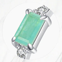 Load image into Gallery viewer, Türkis Ring aus Silber