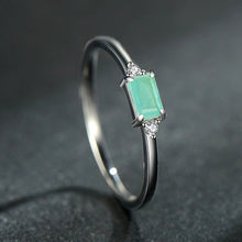 Load image into Gallery viewer, Türkis Ring aus Silber