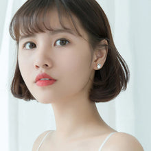 Load image into Gallery viewer, Eulen Ohrstecker aus Silber