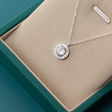 Load image into Gallery viewer, Kristall Kreis Ring aus Silber