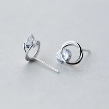 Load image into Gallery viewer, Zirkonia Ringe Ohrstecker