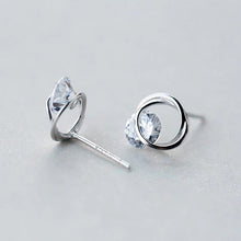 Load image into Gallery viewer, Zirkonia Ringe Ohrstecker