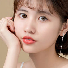 Load image into Gallery viewer, Mond-Stern Ohrstecker aus Silber