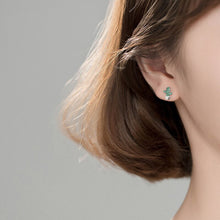 Load image into Gallery viewer, Kaktus Ohrstecker aus Silber