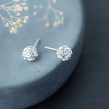 Load image into Gallery viewer, Steppenläufer Ohrstecker aus Silber