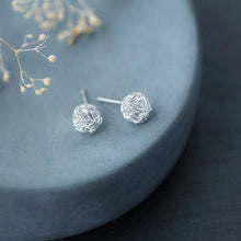 Load image into Gallery viewer, Steppenläufer Ohrstecker aus Silber