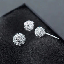 Load image into Gallery viewer, Steppenläufer Ohrstecker aus Silber