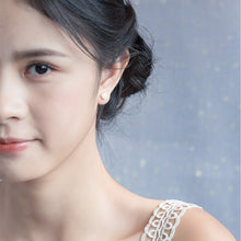 Load image into Gallery viewer, Zitronen Ohrstecker aus Silber