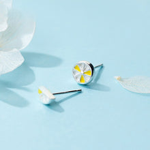 Load image into Gallery viewer, Zitronen Ohrstecker aus Silber