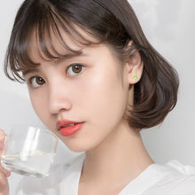 Load image into Gallery viewer, Grüne Kleeblatt Ohrstecker