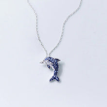 Load image into Gallery viewer, Delfin Halskette aus Silber