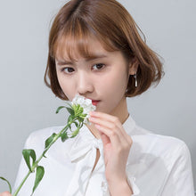 Load image into Gallery viewer, Geometrische Ketten Ohrstecker aus Silber