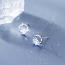 Load image into Gallery viewer, Ocean Ohrstecker aus Silber