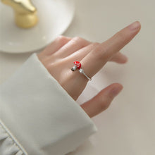 Load image into Gallery viewer, Silver Mushroom Ring