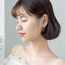 Load image into Gallery viewer, Karotten Ohrstecker aus Silber