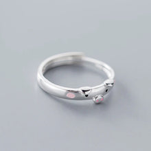 Load image into Gallery viewer, Silver Piglet Ring