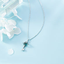 Load image into Gallery viewer, Planeten-Schlüssel Halskette aus Silber