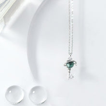 Load image into Gallery viewer, Planeten-Schlüssel Halskette aus Silber