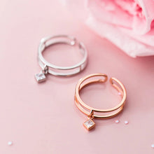 Load image into Gallery viewer, Rail Ring made of Silver